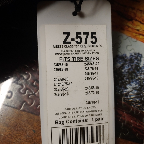 Z-Chain Snow Cables - Picture 3 of 3